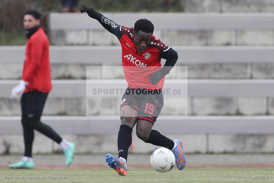 Benjika Caciel, Sportgelände, Randersacker, 15.02.2023, sport, action, Fussball, BFV, Freundschaftsspiel, Regionalliga Südwest, Regionalliga Bayern, TSV, FWK, TSV Steinbach Haiger, FC Würzburger Kickers - Bild-ID: 2351761 Benjika Caciel, Sportgelände, Randersacker, 15.02.2023, sport, action, Fussball, BFV, Freundschaftsspiel, Regionalliga Südwest, Regionalliga Bayern, TSV, FWK, TSV Steinbach Haiger, FC Würzburger Kickers - Bild-ID: 2351761
