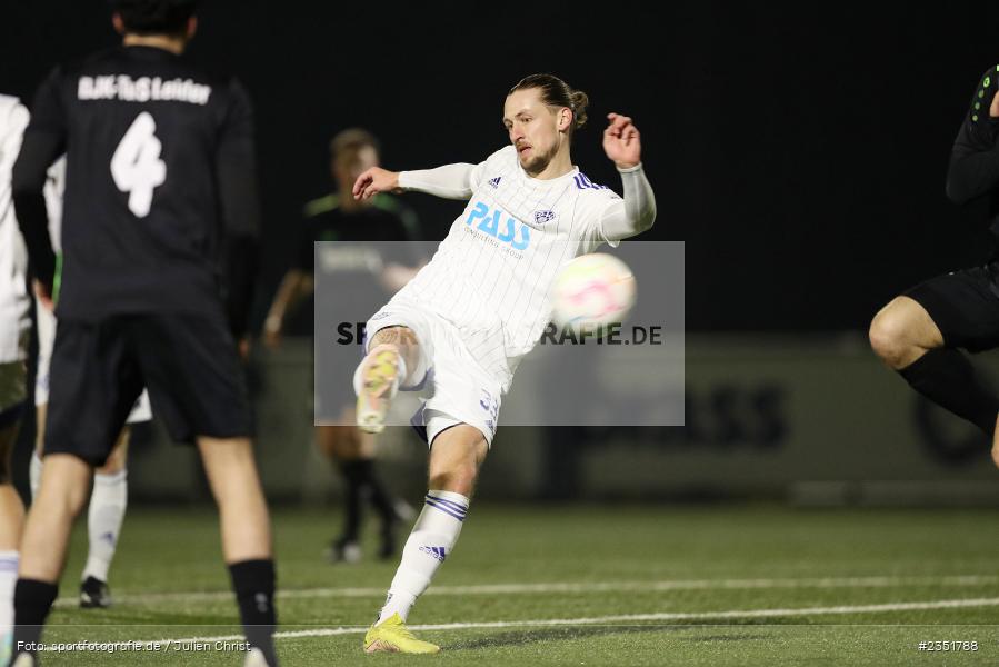 Nicolas Hebisch, Sportgelände Am Schönbusch, Aschaffenburg, 16.02.2023, sport, action, Fussball, BFV, Freundschaftsspiel, Bezirksliga Unterfranken West, Regionalliga Bayern, TuS 1893 Aschaffenburg-Leider, SV Viktoria Aschaffenburg - Bild-ID: 2351788 Nicolas Hebisch, Sportgelände Am Schönbusch, Aschaffenburg, 16.02.2023, sport, action, Fussball, BFV, Freundschaftsspiel, Bezirksliga Unterfranken West, Regionalliga Bayern, TuS 1893 Aschaffenburg-Leider, SV Viktoria Aschaffenburg - Bild-ID: 2351788