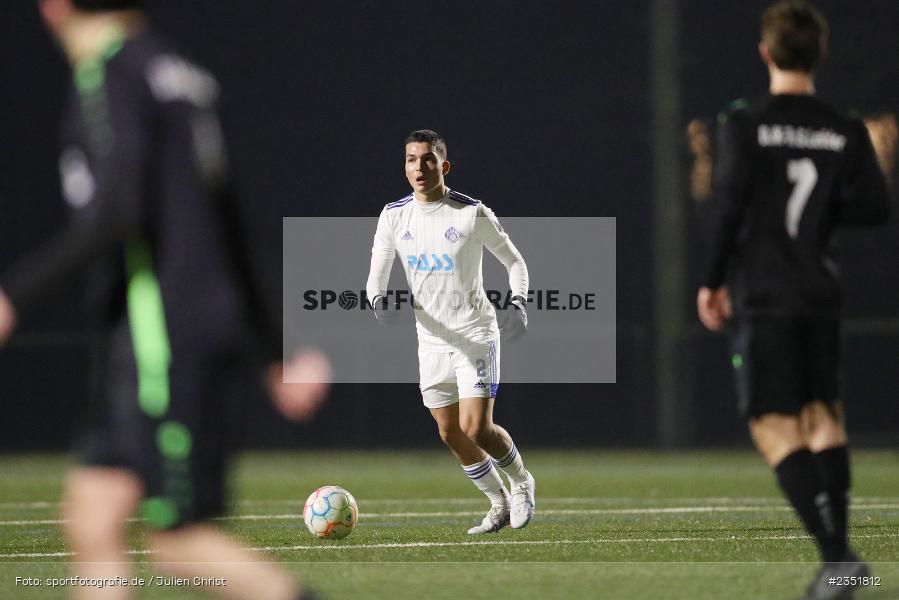 Umut Kaan Kabakci, Sportgelände Am Schönbusch, Aschaffenburg, 16.02.2023, sport, action, Fussball, BFV, Freundschaftsspiel, Bezirksliga Unterfranken West, Regionalliga Bayern, TuS 1893 Aschaffenburg-Leider, SV Viktoria Aschaffenburg - Bild-ID: 2351812 Umut Kaan Kabakci, Sportgelände Am Schönbusch, Aschaffenburg, 16.02.2023, sport, action, Fussball, BFV, Freundschaftsspiel, Bezirksliga Unterfranken West, Regionalliga Bayern, TuS 1893 Aschaffenburg-Leider, SV Viktoria Aschaffenburg - Bild-ID: 2351812