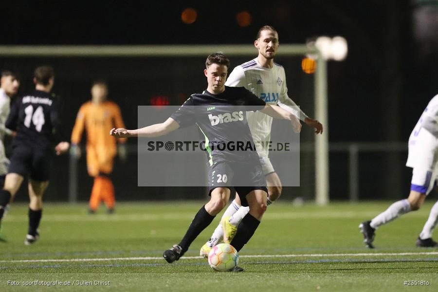 Luis Brunn, Sportgelände Am Schönbusch, Aschaffenburg, 16.02.2023, sport, action, Fussball, BFV, Freundschaftsspiel, Bezirksliga Unterfranken West, Regionalliga Bayern, TuS 1893 Aschaffenburg-Leider, SV Viktoria Aschaffenburg - Bild-ID: 2351816 Luis Brunn, Sportgelände Am Schönbusch, Aschaffenburg, 16.02.2023, sport, action, Fussball, BFV, Freundschaftsspiel, Bezirksliga Unterfranken West, Regionalliga Bayern, TuS 1893 Aschaffenburg-Leider, SV Viktoria Aschaffenburg - Bild-ID: 2351816
