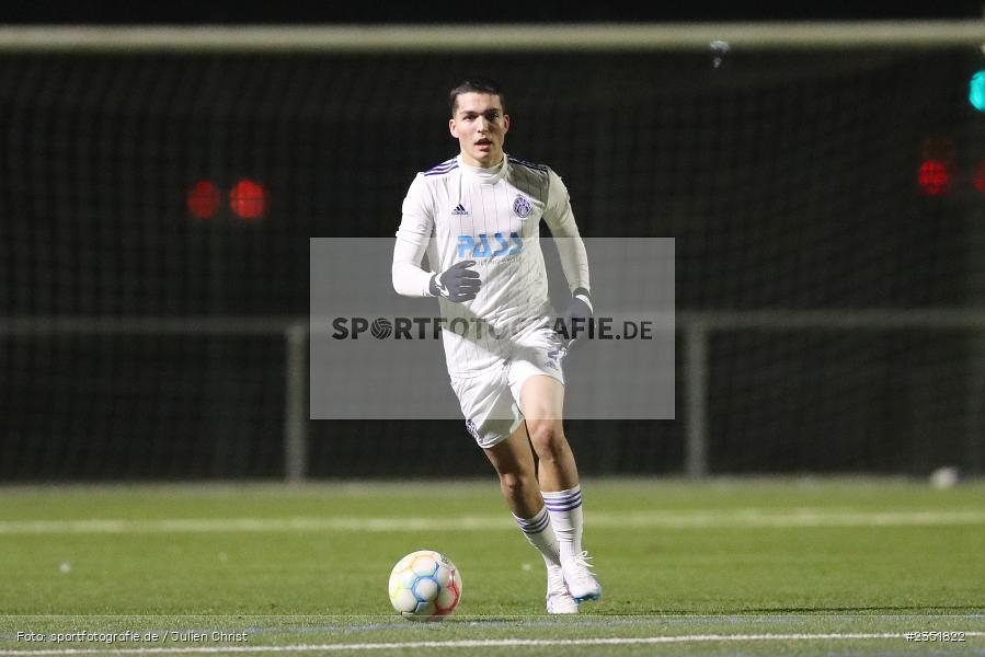 Umut Kaan Kabakci, Sportgelände Am Schönbusch, Aschaffenburg, 16.02.2023, sport, action, Fussball, BFV, Freundschaftsspiel, Bezirksliga Unterfranken West, Regionalliga Bayern, TuS 1893 Aschaffenburg-Leider, SV Viktoria Aschaffenburg - Bild-ID: 2351822 Umut Kaan Kabakci, Sportgelände Am Schönbusch, Aschaffenburg, 16.02.2023, sport, action, Fussball, BFV, Freundschaftsspiel, Bezirksliga Unterfranken West, Regionalliga Bayern, TuS 1893 Aschaffenburg-Leider, SV Viktoria Aschaffenburg - Bild-ID: 2351822