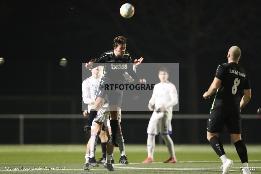 Paul Gogl, Sportgelände Am Schönbusch, Aschaffenburg, 16.02.2023, sport, action, Fussball, BFV, Freundschaftsspiel, Bezirksliga Unterfranken West, Regionalliga Bayern, TuS 1893 Aschaffenburg-Leider, SV Viktoria Aschaffenburg - Bild-ID: 2351828 Paul Gogl, Sportgelände Am Schönbusch, Aschaffenburg, 16.02.2023, sport, action, Fussball, BFV, Freundschaftsspiel, Bezirksliga Unterfranken West, Regionalliga Bayern, TuS 1893 Aschaffenburg-Leider, SV Viktoria Aschaffenburg - Bild-ID: 2351828