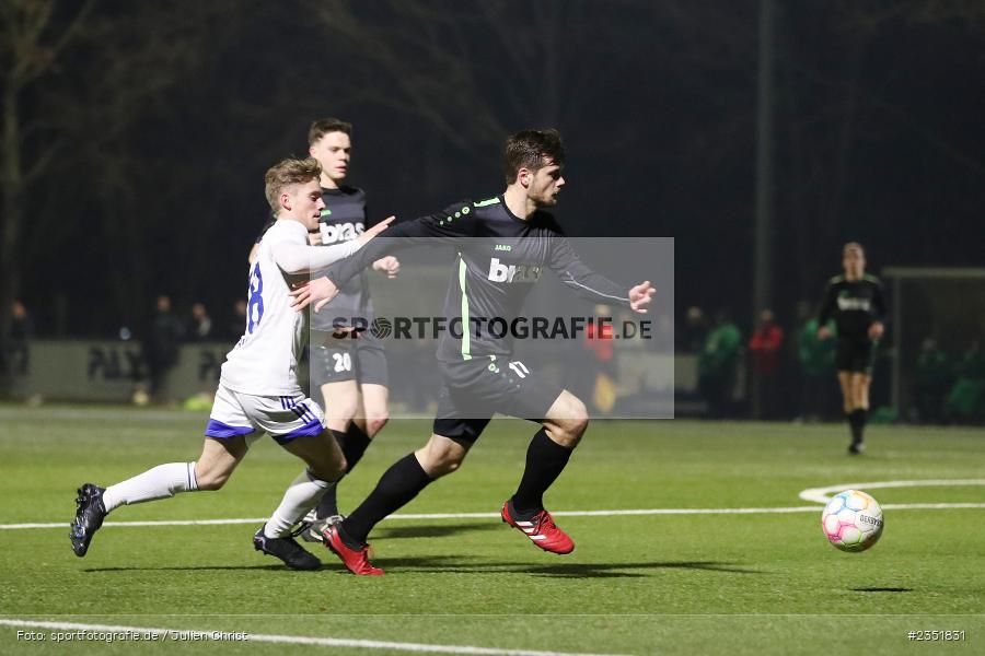 Philipp Eckstein, Sportgelände Am Schönbusch, Aschaffenburg, 16.02.2023, sport, action, Fussball, BFV, Freundschaftsspiel, Bezirksliga Unterfranken West, Regionalliga Bayern, TuS 1893 Aschaffenburg-Leider, SV Viktoria Aschaffenburg - Bild-ID: 2351831 Philipp Eckstein, Sportgelände Am Schönbusch, Aschaffenburg, 16.02.2023, sport, action, Fussball, BFV, Freundschaftsspiel, Bezirksliga Unterfranken West, Regionalliga Bayern, TuS 1893 Aschaffenburg-Leider, SV Viktoria Aschaffenburg - Bild-ID: 2351831