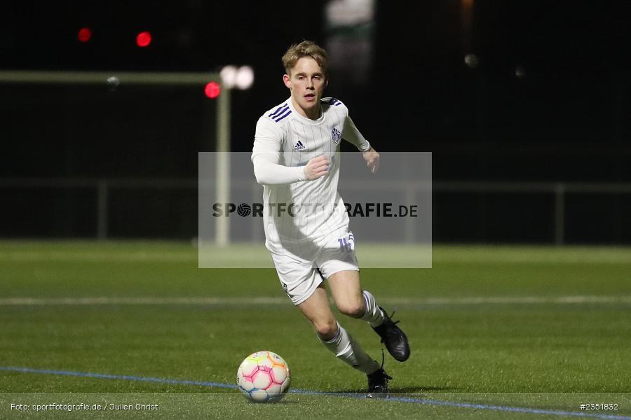 Kai Philipp, Sportgelände Am Schönbusch, Aschaffenburg, 16.02.2023, sport, action, Fussball, BFV, Freundschaftsspiel, Bezirksliga Unterfranken West, Regionalliga Bayern, TuS 1893 Aschaffenburg-Leider, SV Viktoria Aschaffenburg - Bild-ID: 2351832 Kai Philipp, Sportgelände Am Schönbusch, Aschaffenburg, 16.02.2023, sport, action, Fussball, BFV, Freundschaftsspiel, Bezirksliga Unterfranken West, Regionalliga Bayern, TuS 1893 Aschaffenburg-Leider, SV Viktoria Aschaffenburg - Bild-ID: 2351832