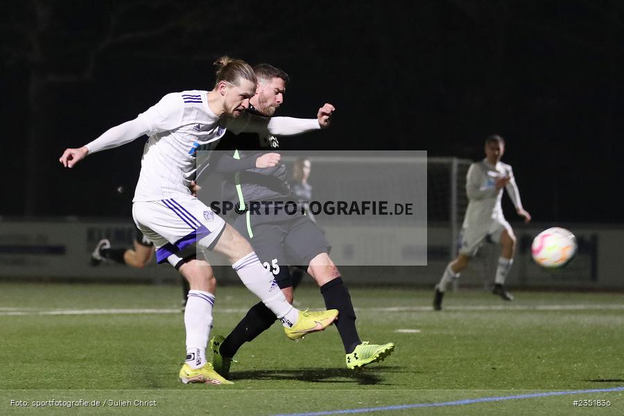 Nicolas Hebisch, Sportgelände Am Schönbusch, Aschaffenburg, 16.02.2023, sport, action, Fussball, BFV, Freundschaftsspiel, Bezirksliga Unterfranken West, Regionalliga Bayern, TuS 1893 Aschaffenburg-Leider, SV Viktoria Aschaffenburg - Bild-ID: 2351836 Nicolas Hebisch, Sportgelände Am Schönbusch, Aschaffenburg, 16.02.2023, sport, action, Fussball, BFV, Freundschaftsspiel, Bezirksliga Unterfranken West, Regionalliga Bayern, TuS 1893 Aschaffenburg-Leider, SV Viktoria Aschaffenburg - Bild-ID: 2351836