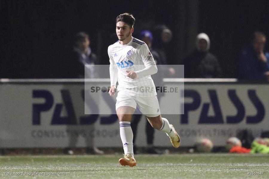 Ruben Conceicao Fernandes, Sportgelände Am Schönbusch, Aschaffenburg, 16.02.2023, sport, action, Fussball, BFV, Freundschaftsspiel, Bezirksliga Unterfranken West, Regionalliga Bayern, TuS 1893 Aschaffenburg-Leider, SV Viktoria Aschaffenburg - Bild-ID: 2351847 Ruben Conceicao Fernandes, Sportgelände Am Schönbusch, Aschaffenburg, 16.02.2023, sport, action, Fussball, BFV, Freundschaftsspiel, Bezirksliga Unterfranken West, Regionalliga Bayern, TuS 1893 Aschaffenburg-Leider, SV Viktoria Aschaffenburg - Bild-ID: 2351847