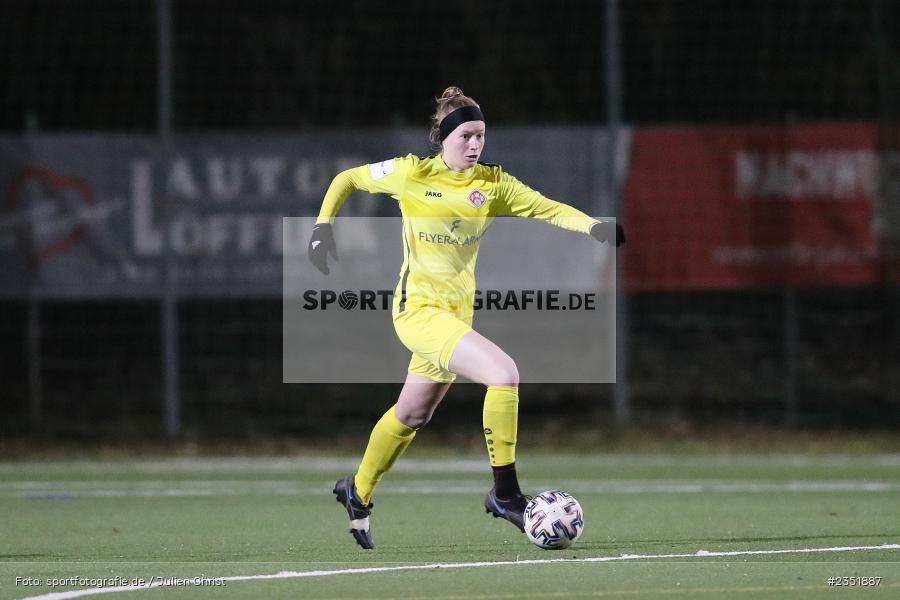 Lena Betz, Sportpark Heuchelhof, Würzburg, 17.02.2023, sport, action, Fussball, BFV, Freundschaftsspiel, SC Klinge Seckach, FC Würzburger Kickers II - Bild-ID: 2351887 Lena Betz, Sportpark Heuchelhof, Würzburg, 17.02.2023, sport, action, Fussball, BFV, Freundschaftsspiel, SC Klinge Seckach, FC Würzburger Kickers II - Bild-ID: 2351887
