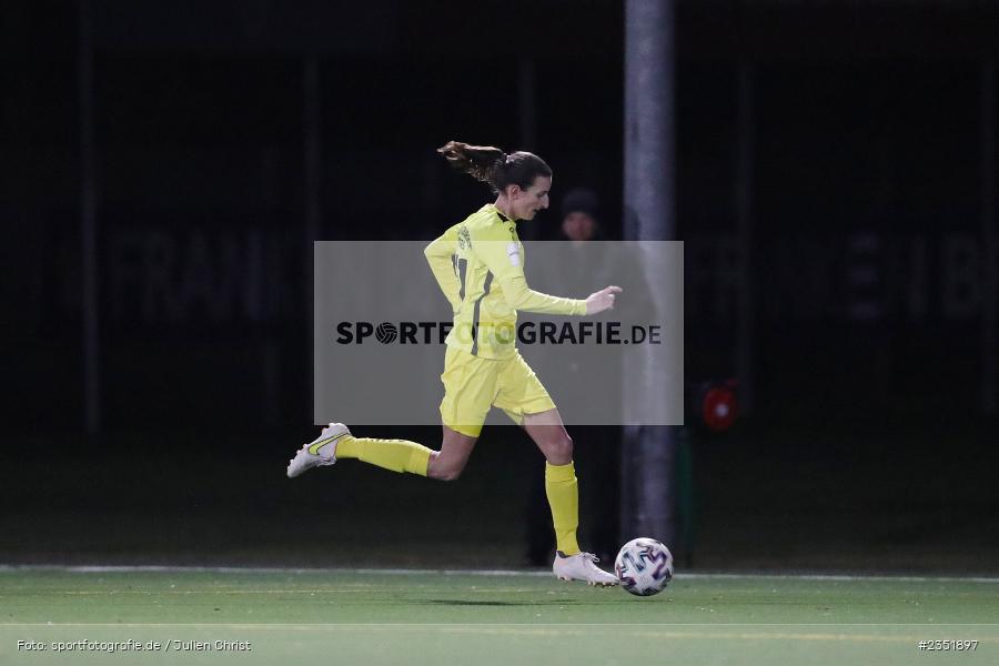 Jana Gotthardt, Sportpark Heuchelhof, Würzburg, 17.02.2023, sport, action, Fussball, BFV, Freundschaftsspiel, SC Klinge Seckach, FC Würzburger Kickers II - Bild-ID: 2351897 Jana Gotthardt, Sportpark Heuchelhof, Würzburg, 17.02.2023, sport, action, Fussball, BFV, Freundschaftsspiel, SC Klinge Seckach, FC Würzburger Kickers II - Bild-ID: 2351897