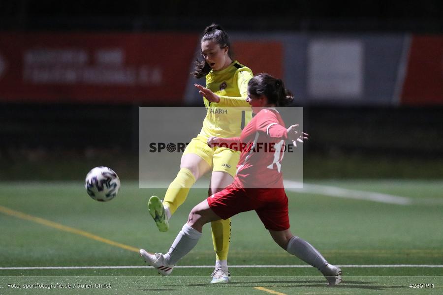 Maria Schmolke, Sportpark Heuchelhof, Würzburg, 17.02.2023, sport, action, Fussball, BFV, Freundschaftsspiel, SC Klinge Seckach, FC Würzburger Kickers II - Bild-ID: 2351911