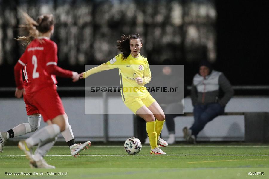 Julia Forster, Sportpark Heuchelhof, Würzburg, 17.02.2023, sport, action, Fussball, BFV, Freundschaftsspiel, SC Klinge Seckach, FC Würzburger Kickers II - Bild-ID: 2351913 Julia Forster, Sportpark Heuchelhof, Würzburg, 17.02.2023, sport, action, Fussball, BFV, Freundschaftsspiel, SC Klinge Seckach, FC Würzburger Kickers II - Bild-ID: 2351913