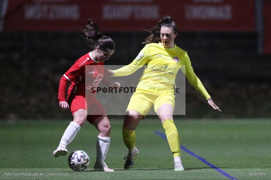 Mira Sauter, Sportpark Heuchelhof, Würzburg, 17.02.2023, sport, action, Fussball, BFV, Freundschaftsspiel, SC Klinge Seckach, FC Würzburger Kickers II - Bild-ID: 2351919 Mira Sauter, Sportpark Heuchelhof, Würzburg, 17.02.2023, sport, action, Fussball, BFV, Freundschaftsspiel, SC Klinge Seckach, FC Würzburger Kickers II - Bild-ID: 2351919