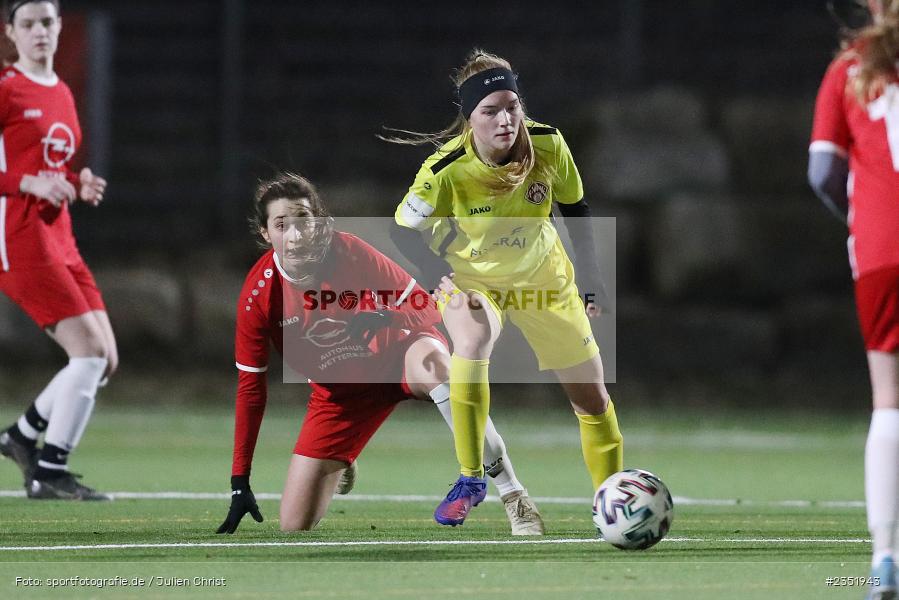 Leonie Maier, Sportpark Heuchelhof, Würzburg, 17.02.2023, sport, action, Fussball, BFV, Freundschaftsspiel, SC Klinge Seckach, FC Würzburger Kickers II - Bild-ID: 2351943 Leonie Maier, Sportpark Heuchelhof, Würzburg, 17.02.2023, sport, action, Fussball, BFV, Freundschaftsspiel, SC Klinge Seckach, FC Würzburger Kickers II - Bild-ID: 2351943