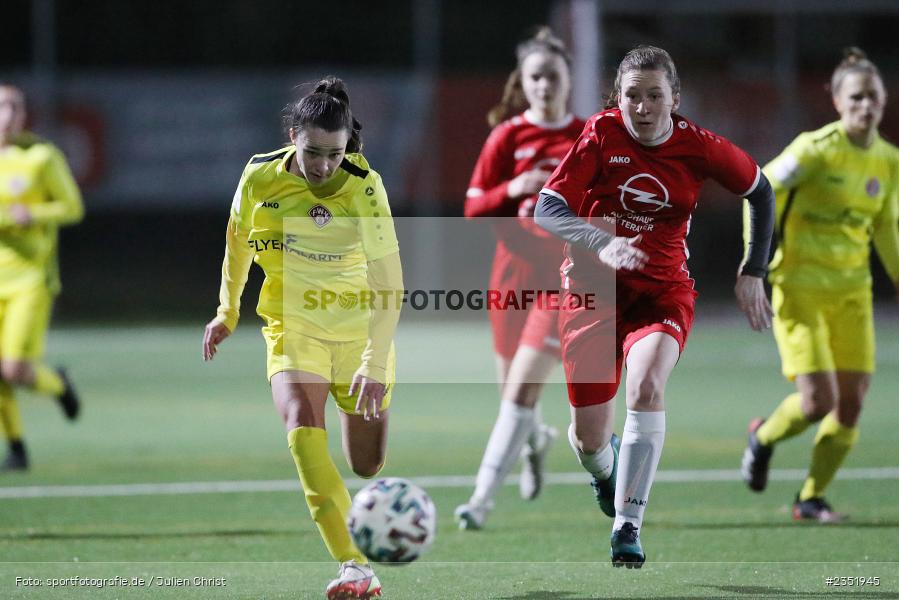 Julia Forster, Sportpark Heuchelhof, Würzburg, 17.02.2023, sport, action, Fussball, BFV, Freundschaftsspiel, SC Klinge Seckach, FC Würzburger Kickers II - Bild-ID: 2351945