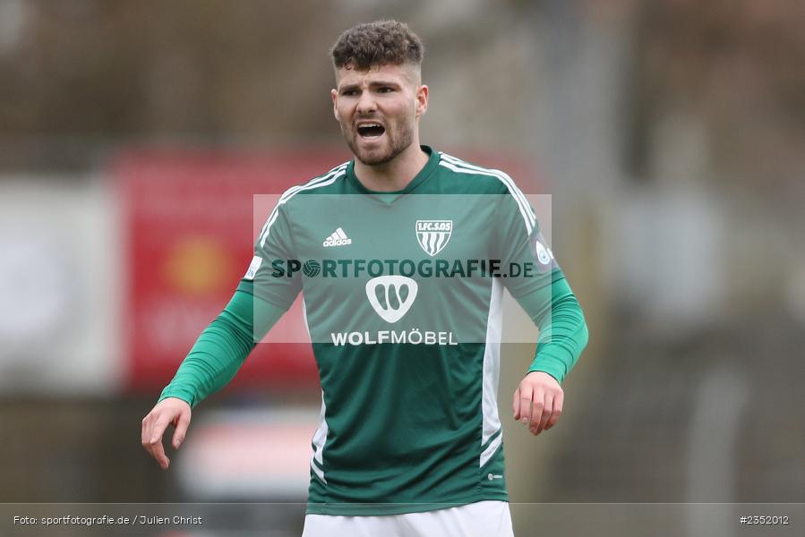 Jacob Engel, Willy-Sachs-Stadion, Schweinfurt, 18.02.2023, sport, action, Fussball, BFV, 24. Spieltag, Regionalliga Bayern, FVI, FC05, FV Illertissen, 1. FC Schweinfurt - Bild-ID: 2352012