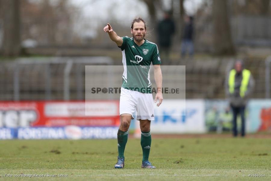 Kristian Böhnlein, Willy-Sachs-Stadion, Schweinfurt, 18.02.2023, sport, action, Fussball, BFV, 24. Spieltag, Regionalliga Bayern, FVI, FC05, FV Illertissen, 1. FC Schweinfurt - Bild-ID: 2352034