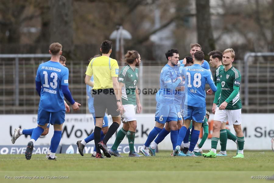 Gökalp Kilic, Willy-Sachs-Stadion, Schweinfurt, 18.02.2023, sport, action, Fussball, BFV, 24. Spieltag, Regionalliga Bayern, FVI, FC05, FV Illertissen, 1. FC Schweinfurt - Bild-ID: 2352055