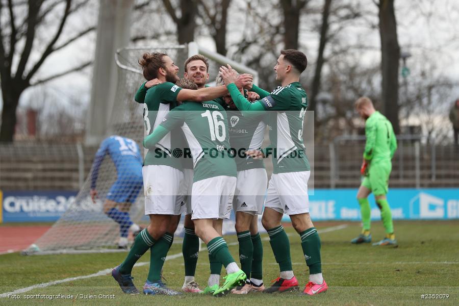 Kristian Böhnlein, Willy-Sachs-Stadion, Schweinfurt, 18.02.2023, sport, action, Fussball, BFV, 24. Spieltag, Regionalliga Bayern, FVI, FC05, FV Illertissen, 1. FC Schweinfurt - Bild-ID: 2352079