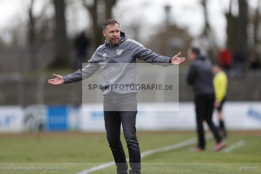 Christian Gmünder, Willy-Sachs-Stadion, Schweinfurt, 18.02.2023, sport, action, Fussball, BFV, 24. Spieltag, Regionalliga Bayern, FVI, FC05, FV Illertissen, 1. FC Schweinfurt - Bild-ID: 2352100