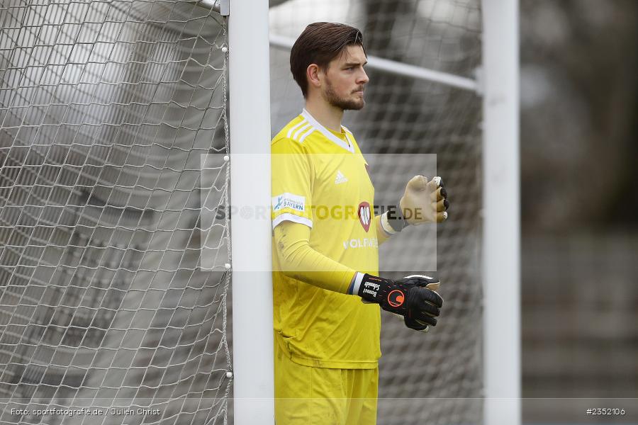 Bennet Schmidt, Willy-Sachs-Stadion, Schweinfurt, 18.02.2023, sport, action, Fussball, BFV, 24. Spieltag, Regionalliga Bayern, FVI, FC05, FV Illertissen, 1. FC Schweinfurt - Bild-ID: 2352106