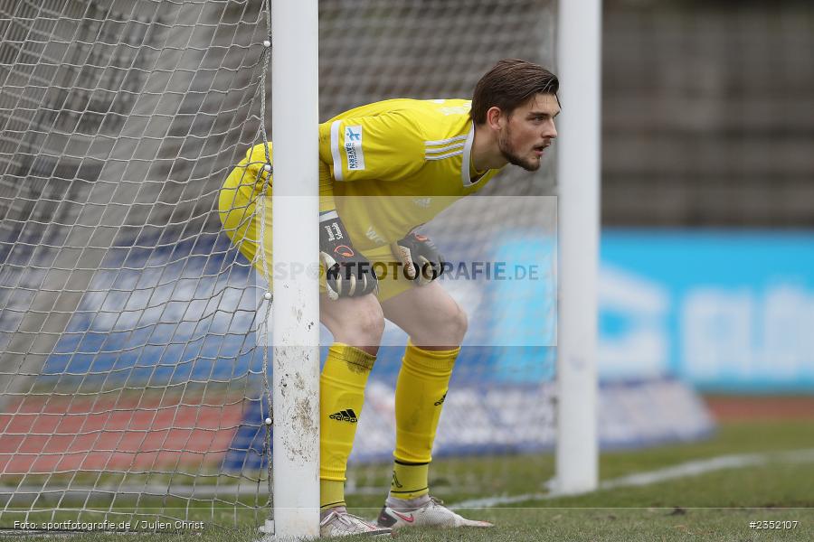 Bennet Schmidt, Willy-Sachs-Stadion, Schweinfurt, 18.02.2023, sport, action, Fussball, BFV, 24. Spieltag, Regionalliga Bayern, FVI, FC05, FV Illertissen, 1. FC Schweinfurt - Bild-ID: 2352107