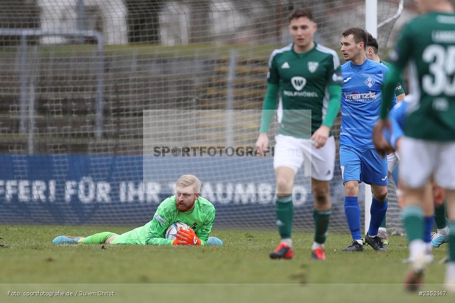 Felix Thiel, Willy-Sachs-Stadion, Schweinfurt, 18.02.2023, sport, action, Fussball, BFV, 24. Spieltag, Regionalliga Bayern, FVI, FC05, FV Illertissen, 1. FC Schweinfurt - Bild-ID: 2352147