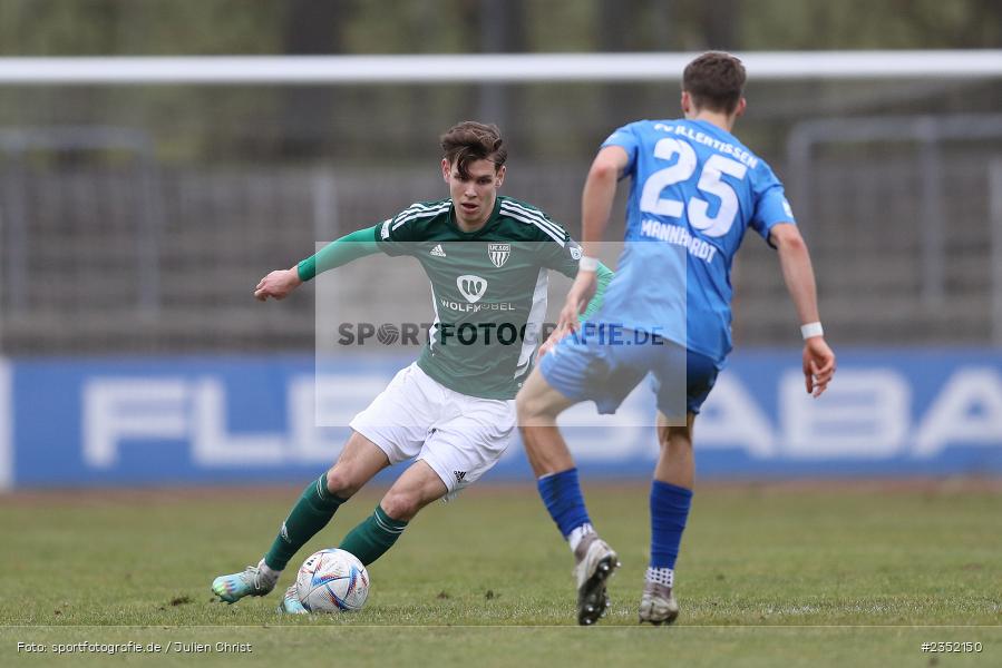 Nicolas Pfarr, Willy-Sachs-Stadion, Schweinfurt, 18.02.2023, sport, action, Fussball, BFV, 24. Spieltag, Regionalliga Bayern, FVI, FC05, FV Illertissen, 1. FC Schweinfurt - Bild-ID: 2352150