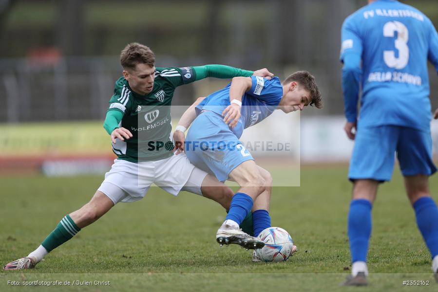 Marco Mannhardt, Willy-Sachs-Stadion, Schweinfurt, 18.02.2023, sport, action, Fussball, BFV, 24. Spieltag, Regionalliga Bayern, FVI, FC05, FV Illertissen, 1. FC Schweinfurt - Bild-ID: 2352162