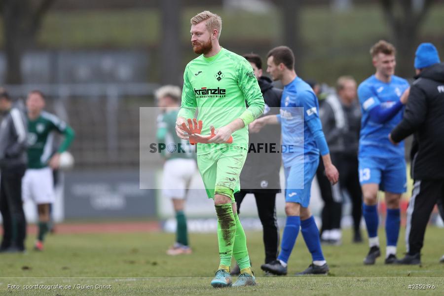 Felix Thiel, Willy-Sachs-Stadion, Schweinfurt, 18.02.2023, sport, action, Fussball, BFV, 24. Spieltag, Regionalliga Bayern, FVI, FC05, FV Illertissen, 1. FC Schweinfurt - Bild-ID: 2352196