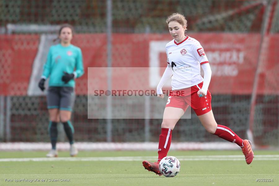 Anne Förster, Sportpark Heuchelhof, Würzburg, 19.02.2023, sport, action, Fussball, BFV, Landesfreundschaftsspiele, Oberliga Baden-Württemberg, Bayernliga, TSV, FWK, TSV Neuenstein, FC Würzburger Kickers - Bild-ID: 2352224 Anne Förster, Sportpark Heuchelhof, Würzburg, 19.02.2023, sport, action, Fussball, BFV, Landesfreundschaftsspiele, Oberliga Baden-Württemberg, Bayernliga, TSV, FWK, TSV Neuenstein, FC Würzburger Kickers - Bild-ID: 2352224