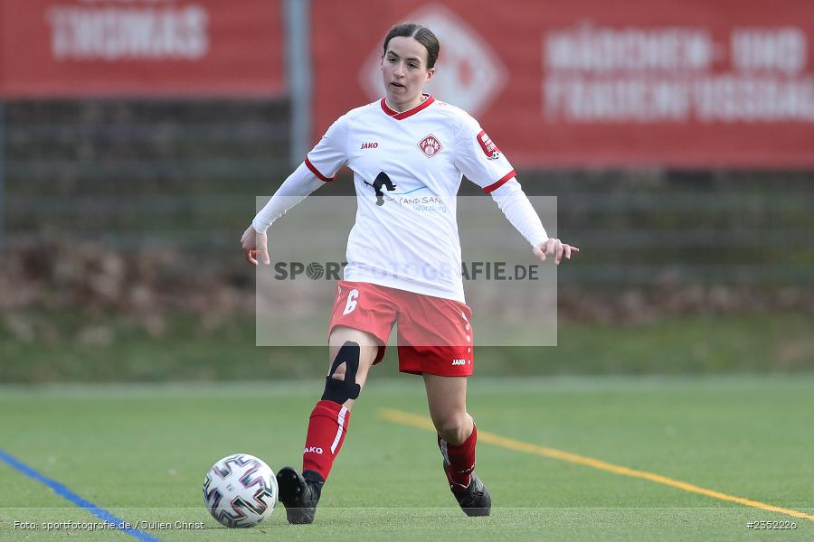 Elena Roth, Sportpark Heuchelhof, Würzburg, 19.02.2023, sport, action, Fussball, BFV, Landesfreundschaftsspiele, Oberliga Baden-Württemberg, Bayernliga, TSV, FWK, TSV Neuenstein, FC Würzburger Kickers - Bild-ID: 2352226