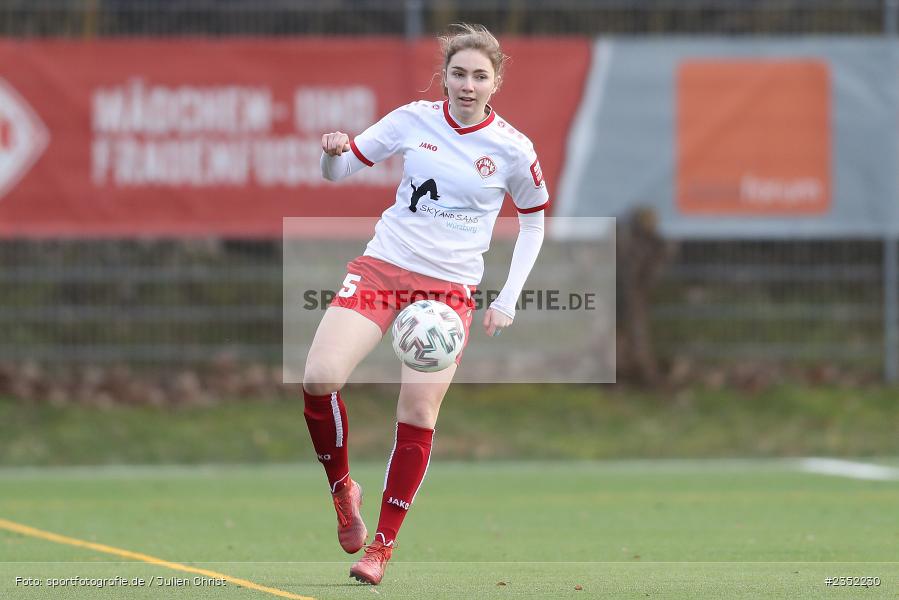 Anne Förster, Sportpark Heuchelhof, Würzburg, 19.02.2023, sport, action, Fussball, BFV, Landesfreundschaftsspiele, Oberliga Baden-Württemberg, Bayernliga, TSV, FWK, TSV Neuenstein, FC Würzburger Kickers - Bild-ID: 2352230 Anne Förster, Sportpark Heuchelhof, Würzburg, 19.02.2023, sport, action, Fussball, BFV, Landesfreundschaftsspiele, Oberliga Baden-Württemberg, Bayernliga, TSV, FWK, TSV Neuenstein, FC Würzburger Kickers - Bild-ID: 2352230