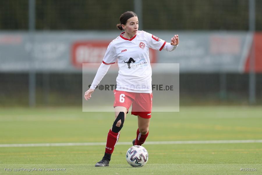 Elena Roth, Sportpark Heuchelhof, Würzburg, 19.02.2023, sport, action, Fussball, BFV, Landesfreundschaftsspiele, Oberliga Baden-Württemberg, Bayernliga, TSV, FWK, TSV Neuenstein, FC Würzburger Kickers - Bild-ID: 2352236 Elena Roth, Sportpark Heuchelhof, Würzburg, 19.02.2023, sport, action, Fussball, BFV, Landesfreundschaftsspiele, Oberliga Baden-Württemberg, Bayernliga, TSV, FWK, TSV Neuenstein, FC Würzburger Kickers - Bild-ID: 2352236