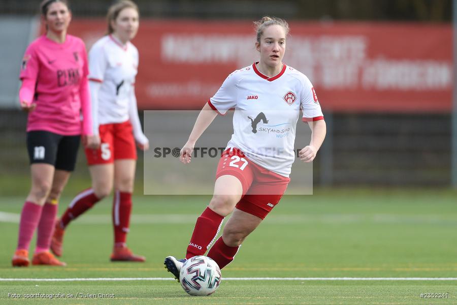 Franziska Simon, Sportpark Heuchelhof, Würzburg, 19.02.2023, sport, action, Fussball, BFV, Landesfreundschaftsspiele, Oberliga Baden-Württemberg, Bayernliga, TSV, FWK, TSV Neuenstein, FC Würzburger Kickers - Bild-ID: 2352241 Franziska Simon, Sportpark Heuchelhof, Würzburg, 19.02.2023, sport, action, Fussball, BFV, Landesfreundschaftsspiele, Oberliga Baden-Württemberg, Bayernliga, TSV, FWK, TSV Neuenstein, FC Würzburger Kickers - Bild-ID: 2352241
