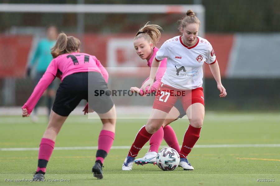 Franziska Simon, Sportpark Heuchelhof, Würzburg, 19.02.2023, sport, action, Fussball, BFV, Landesfreundschaftsspiele, Oberliga Baden-Württemberg, Bayernliga, TSV, FWK, TSV Neuenstein, FC Würzburger Kickers - Bild-ID: 2352243