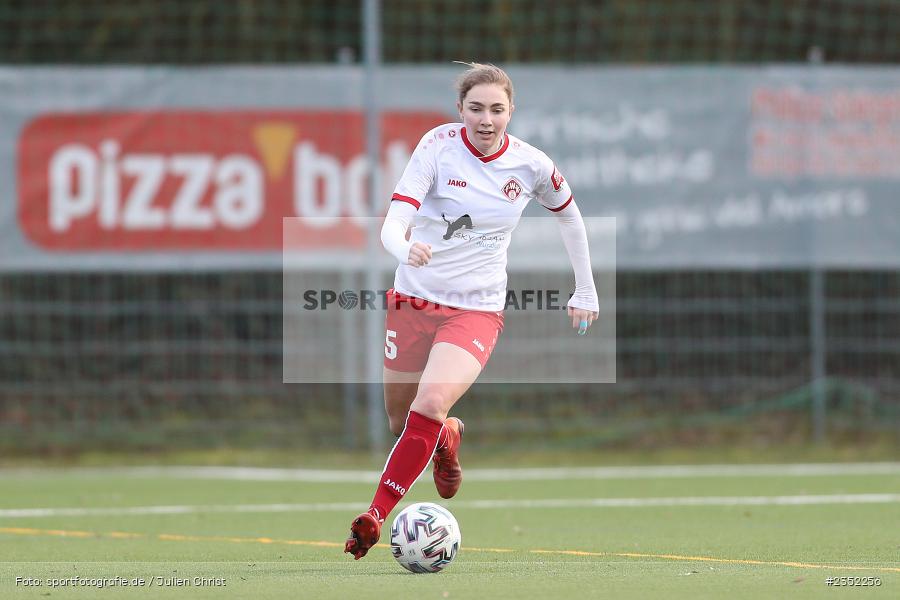Anne Förster, Sportpark Heuchelhof, Würzburg, 19.02.2023, sport, action, Fussball, BFV, Landesfreundschaftsspiele, Oberliga Baden-Württemberg, Bayernliga, TSV, FWK, TSV Neuenstein, FC Würzburger Kickers - Bild-ID: 2352256 Anne Förster, Sportpark Heuchelhof, Würzburg, 19.02.2023, sport, action, Fussball, BFV, Landesfreundschaftsspiele, Oberliga Baden-Württemberg, Bayernliga, TSV, FWK, TSV Neuenstein, FC Würzburger Kickers - Bild-ID: 2352256