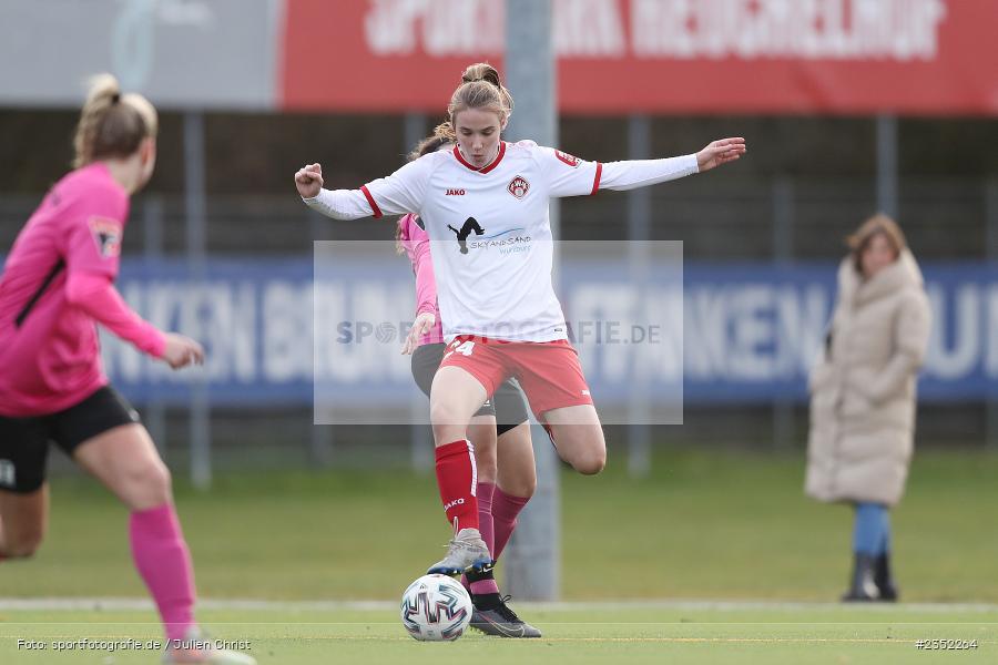 Laura Gerst, Sportpark Heuchelhof, Würzburg, 19.02.2023, sport, action, Fussball, BFV, Landesfreundschaftsspiele, Oberliga Baden-Württemberg, Bayernliga, TSV, FWK, TSV Neuenstein, FC Würzburger Kickers - Bild-ID: 2352264 Laura Gerst, Sportpark Heuchelhof, Würzburg, 19.02.2023, sport, action, Fussball, BFV, Landesfreundschaftsspiele, Oberliga Baden-Württemberg, Bayernliga, TSV, FWK, TSV Neuenstein, FC Würzburger Kickers - Bild-ID: 2352264
