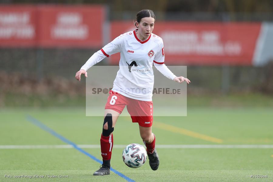 Elena Roth, Sportpark Heuchelhof, Würzburg, 19.02.2023, sport, action, Fussball, BFV, Landesfreundschaftsspiele, Oberliga Baden-Württemberg, Bayernliga, TSV, FWK, TSV Neuenstein, FC Würzburger Kickers - Bild-ID: 2352268 Elena Roth, Sportpark Heuchelhof, Würzburg, 19.02.2023, sport, action, Fussball, BFV, Landesfreundschaftsspiele, Oberliga Baden-Württemberg, Bayernliga, TSV, FWK, TSV Neuenstein, FC Würzburger Kickers - Bild-ID: 2352268