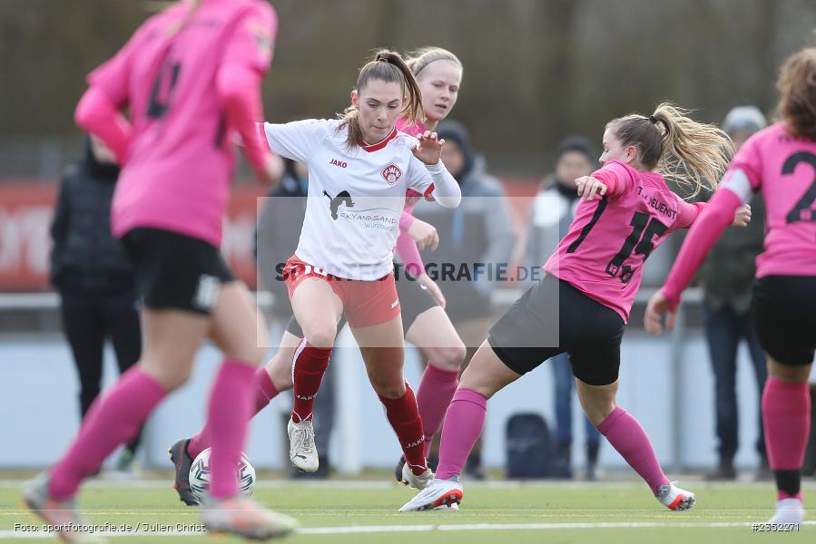 Sophia Klärle, Sportpark Heuchelhof, Würzburg, 19.02.2023, sport, action, Fussball, BFV, Landesfreundschaftsspiele, Oberliga Baden-Württemberg, Bayernliga, TSV, FWK, TSV Neuenstein, FC Würzburger Kickers - Bild-ID: 2352271 Sophia Klärle, Sportpark Heuchelhof, Würzburg, 19.02.2023, sport, action, Fussball, BFV, Landesfreundschaftsspiele, Oberliga Baden-Württemberg, Bayernliga, TSV, FWK, TSV Neuenstein, FC Würzburger Kickers - Bild-ID: 2352271