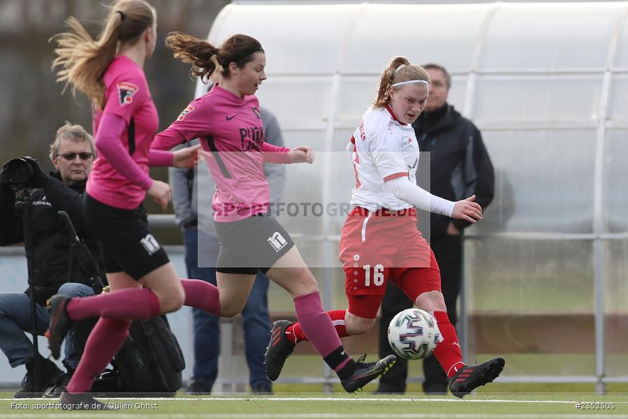 Jule Dickmeis, Sportpark Heuchelhof, Würzburg, 19.02.2023, sport, action, Fussball, BFV, Landesfreundschaftsspiele, Oberliga Baden-Württemberg, Bayernliga, TSV, FWK, TSV Neuenstein, FC Würzburger Kickers - Bild-ID: 2352303 Jule Dickmeis, Sportpark Heuchelhof, Würzburg, 19.02.2023, sport, action, Fussball, BFV, Landesfreundschaftsspiele, Oberliga Baden-Württemberg, Bayernliga, TSV, FWK, TSV Neuenstein, FC Würzburger Kickers - Bild-ID: 2352303