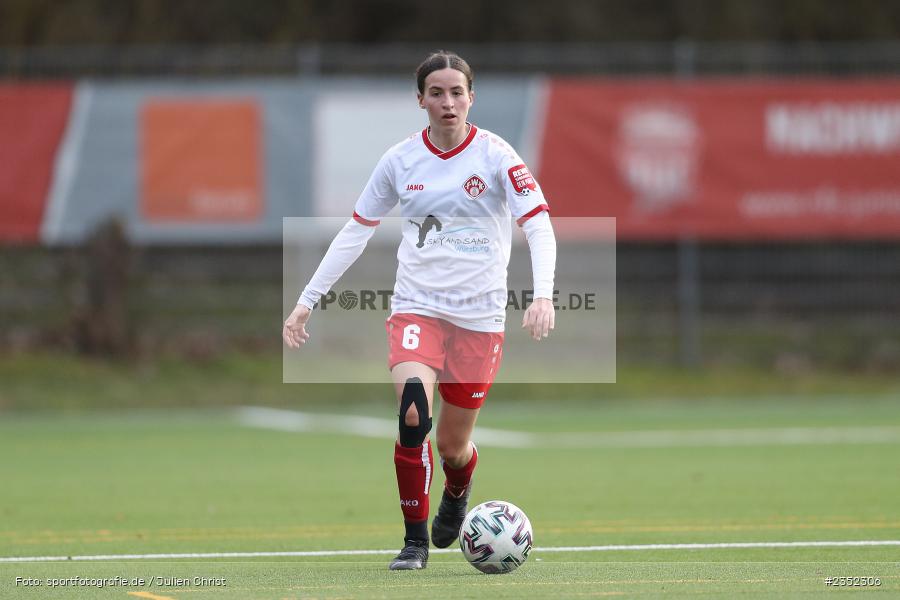 Elena Roth, Sportpark Heuchelhof, Würzburg, 19.02.2023, sport, action, Fussball, BFV, Landesfreundschaftsspiele, Oberliga Baden-Württemberg, Bayernliga, TSV, FWK, TSV Neuenstein, FC Würzburger Kickers - Bild-ID: 2352306 Elena Roth, Sportpark Heuchelhof, Würzburg, 19.02.2023, sport, action, Fussball, BFV, Landesfreundschaftsspiele, Oberliga Baden-Württemberg, Bayernliga, TSV, FWK, TSV Neuenstein, FC Würzburger Kickers - Bild-ID: 2352306