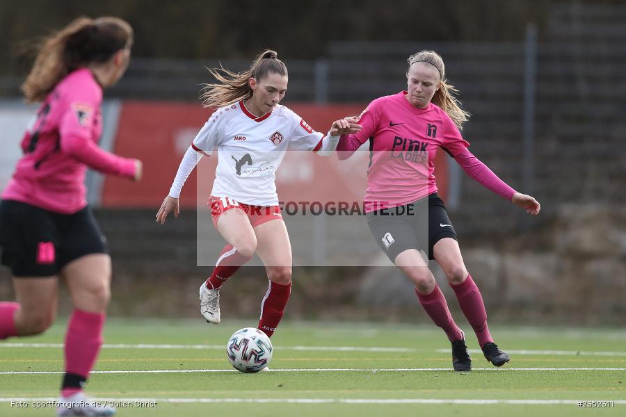 Sophia Klärle, Sportpark Heuchelhof, Würzburg, 19.02.2023, sport, action, Fussball, BFV, Landesfreundschaftsspiele, Oberliga Baden-Württemberg, Bayernliga, TSV, FWK, TSV Neuenstein, FC Würzburger Kickers - Bild-ID: 2352311