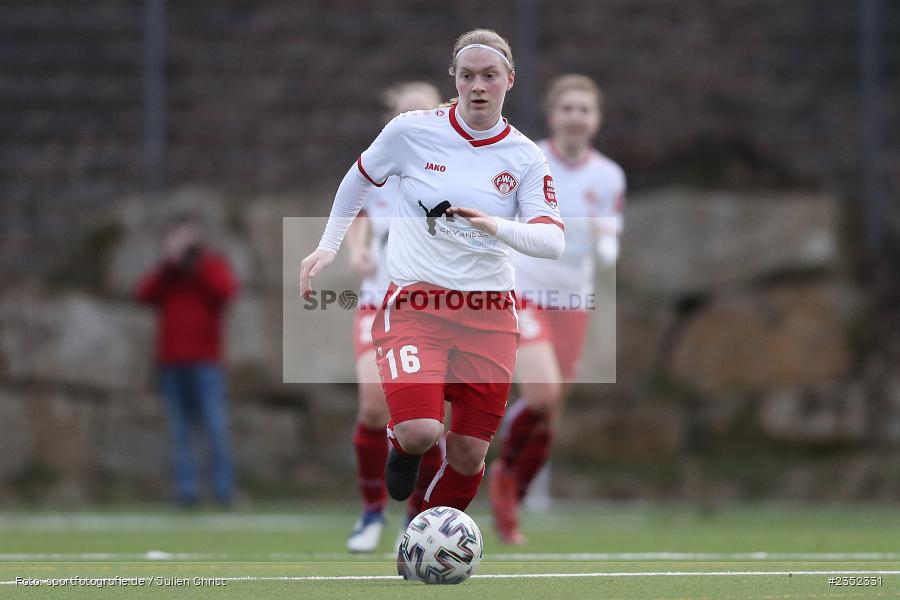 Jule Dickmeis, Sportpark Heuchelhof, Würzburg, 19.02.2023, sport, action, Fussball, BFV, Landesfreundschaftsspiele, Oberliga Baden-Württemberg, Bayernliga, TSV, FWK, TSV Neuenstein, FC Würzburger Kickers - Bild-ID: 2352331 Jule Dickmeis, Sportpark Heuchelhof, Würzburg, 19.02.2023, sport, action, Fussball, BFV, Landesfreundschaftsspiele, Oberliga Baden-Württemberg, Bayernliga, TSV, FWK, TSV Neuenstein, FC Würzburger Kickers - Bild-ID: 2352331