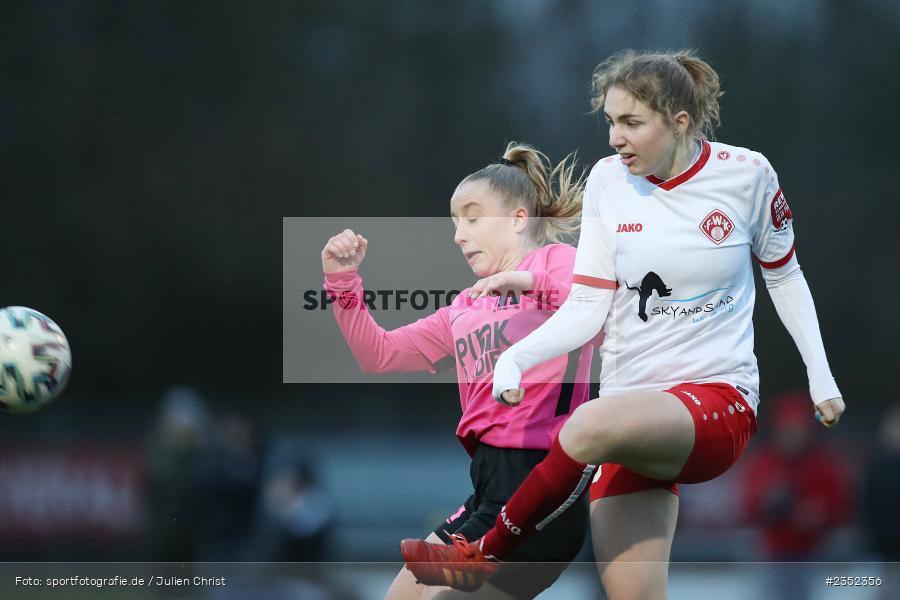 Anne Förster, Sportpark Heuchelhof, Würzburg, 19.02.2023, sport, action, Fussball, BFV, Landesfreundschaftsspiele, Oberliga Baden-Württemberg, Bayernliga, TSV, FWK, TSV Neuenstein, FC Würzburger Kickers - Bild-ID: 2352356 Anne Förster, Sportpark Heuchelhof, Würzburg, 19.02.2023, sport, action, Fussball, BFV, Landesfreundschaftsspiele, Oberliga Baden-Württemberg, Bayernliga, TSV, FWK, TSV Neuenstein, FC Würzburger Kickers - Bild-ID: 2352356