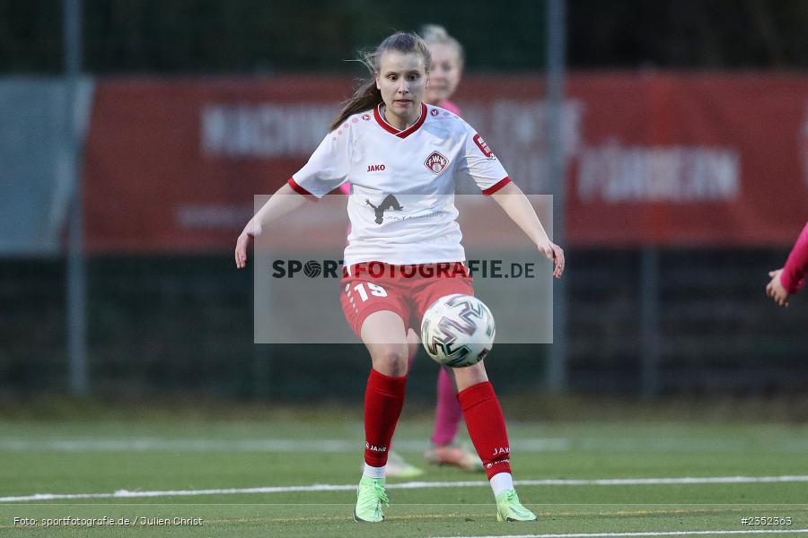 Victoria Maidhof, Sportpark Heuchelhof, Würzburg, 19.02.2023, sport, action, Fussball, BFV, Landesfreundschaftsspiele, Oberliga Baden-Württemberg, Bayernliga, TSV, FWK, TSV Neuenstein, FC Würzburger Kickers - Bild-ID: 2352363