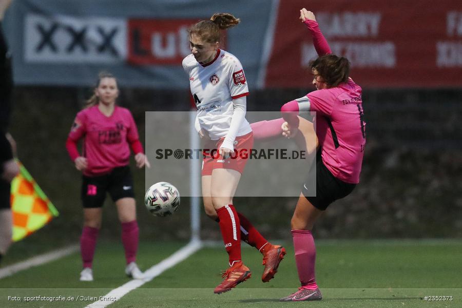 Anne Förster, Sportpark Heuchelhof, Würzburg, 19.02.2023, sport, action, Fussball, BFV, Landesfreundschaftsspiele, Oberliga Baden-Württemberg, Bayernliga, TSV, FWK, TSV Neuenstein, FC Würzburger Kickers - Bild-ID: 2352373 Anne Förster, Sportpark Heuchelhof, Würzburg, 19.02.2023, sport, action, Fussball, BFV, Landesfreundschaftsspiele, Oberliga Baden-Württemberg, Bayernliga, TSV, FWK, TSV Neuenstein, FC Würzburger Kickers - Bild-ID: 2352373