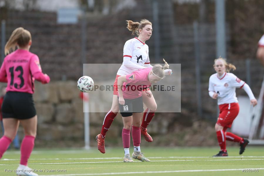 Anne Förster, Sportpark Heuchelhof, Würzburg, 19.02.2023, sport, action, Fussball, BFV, Landesfreundschaftsspiele, Oberliga Baden-Württemberg, Bayernliga, TSV, FWK, TSV Neuenstein, FC Würzburger Kickers - Bild-ID: 2352405 Anne Förster, Sportpark Heuchelhof, Würzburg, 19.02.2023, sport, action, Fussball, BFV, Landesfreundschaftsspiele, Oberliga Baden-Württemberg, Bayernliga, TSV, FWK, TSV Neuenstein, FC Würzburger Kickers - Bild-ID: 2352405