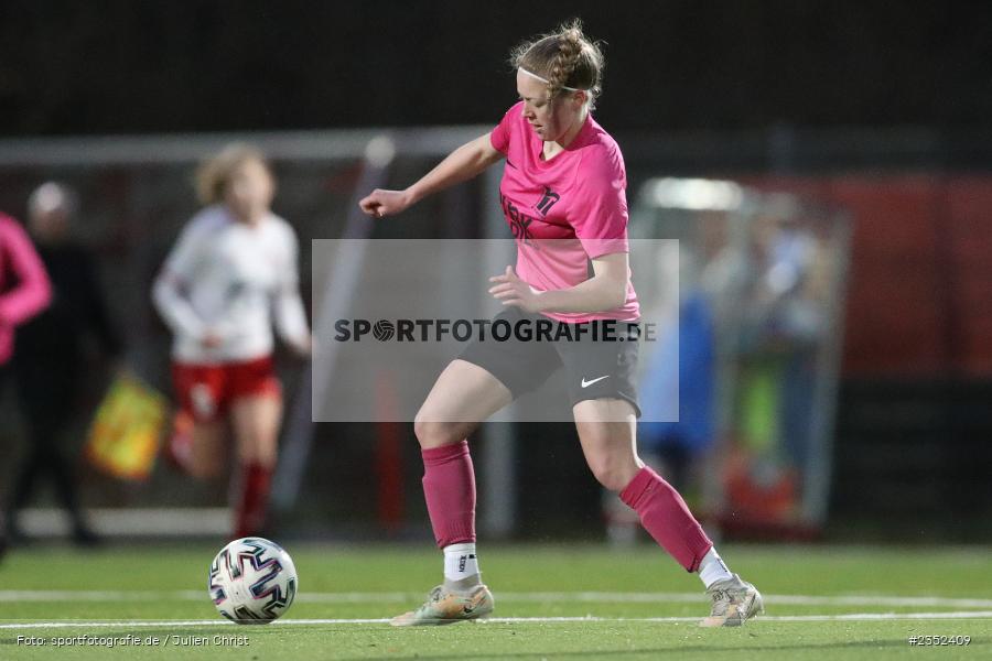 Lea Würth, Sportpark Heuchelhof, Würzburg, 19.02.2023, sport, action, Fussball, BFV, Landesfreundschaftsspiele, Oberliga Baden-Württemberg, Bayernliga, TSV, FWK, TSV Neuenstein, FC Würzburger Kickers - Bild-ID: 2352409 Lea Würth, Sportpark Heuchelhof, Würzburg, 19.02.2023, sport, action, Fussball, BFV, Landesfreundschaftsspiele, Oberliga Baden-Württemberg, Bayernliga, TSV, FWK, TSV Neuenstein, FC Würzburger Kickers - Bild-ID: 2352409