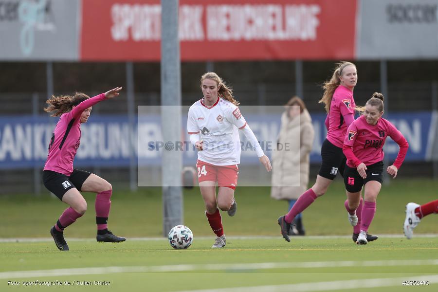 Laura Gerst, Sportpark Heuchelhof, Würzburg, 19.02.2023, sport, action, Fussball, BFV, Landesfreundschaftsspiele, Oberliga Baden-Württemberg, Bayernliga, TSV, FWK, TSV Neuenstein, FC Würzburger Kickers - Bild-ID: 2352410