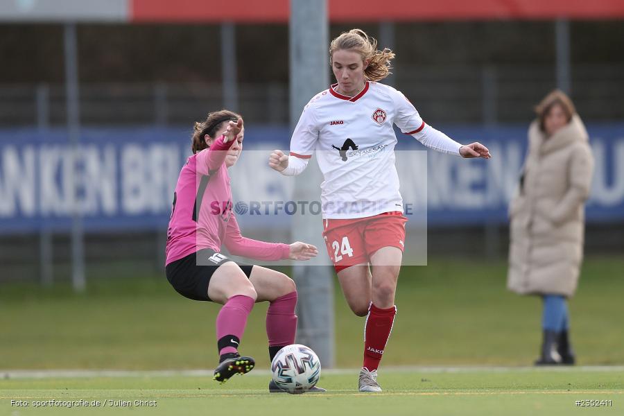 Laura Gerst, Sportpark Heuchelhof, Würzburg, 19.02.2023, sport, action, Fussball, BFV, Landesfreundschaftsspiele, Oberliga Baden-Württemberg, Bayernliga, TSV, FWK, TSV Neuenstein, FC Würzburger Kickers - Bild-ID: 2352411 Laura Gerst, Sportpark Heuchelhof, Würzburg, 19.02.2023, sport, action, Fussball, BFV, Landesfreundschaftsspiele, Oberliga Baden-Württemberg, Bayernliga, TSV, FWK, TSV Neuenstein, FC Würzburger Kickers - Bild-ID: 2352411
