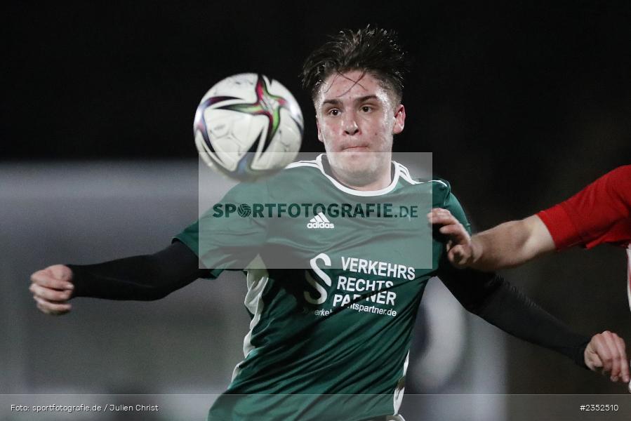 Jonas Weckesser, Kunstrasenplatz, Thüngersheim, 22.02.2023, sport, action, Fussball, BFV, Freundschaftsspiele, Bezirksliga Ufr. Ost, Kreisklasse Würzburg Gr. 4, DJK, FVT, DJK Altbessingen, FV Thüngersheim - Bild-ID: 2352510 Jonas Weckesser, Kunstrasenplatz, Thüngersheim, 22.02.2023, sport, action, Fussball, BFV, Freundschaftsspiele, Bezirksliga Ufr. Ost, Kreisklasse Würzburg Gr. 4, DJK, FVT, DJK Altbessingen, FV Thüngersheim - Bild-ID: 2352510